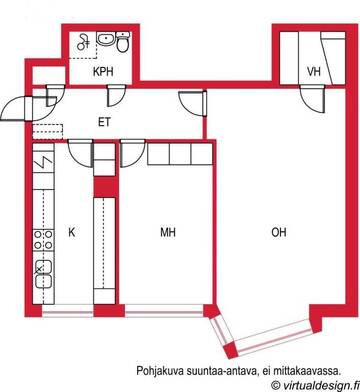 Фото номера Апартаменты с 2 спальнями Хостелы Time Hostel &amp; Apartments г. Йювяскюля 8