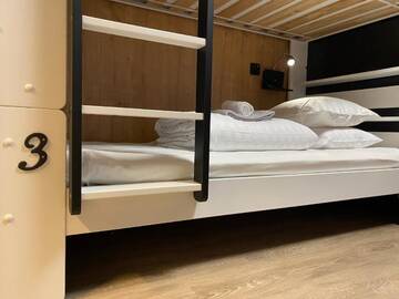 Фото номера Кровать в общем 8-местном номере для мужчин и женщин Хостелы Time Hostel &amp; Apartments г. Йювяскюля 12