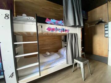 Фото номера Кровать в общем 8-местном номере для мужчин и женщин Хостелы Time Hostel &amp; Apartments г. Йювяскюля 10