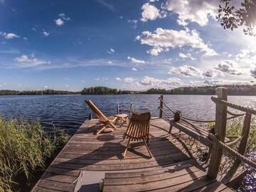 Фото номера Вилла с 3 спальнями Дома для отпуска Private Island at Downtown Jyväskylä г. Йювяскюля 52