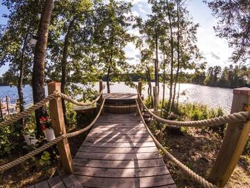Фото номера Вилла с 3 спальнями Дома для отпуска Private Island at Downtown Jyväskylä г. Йювяскюля 30