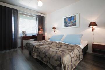 Фото номера Двухместный номер с 2 отдельными кроватями Отель Hotel Milton г. Йювяскюля 8